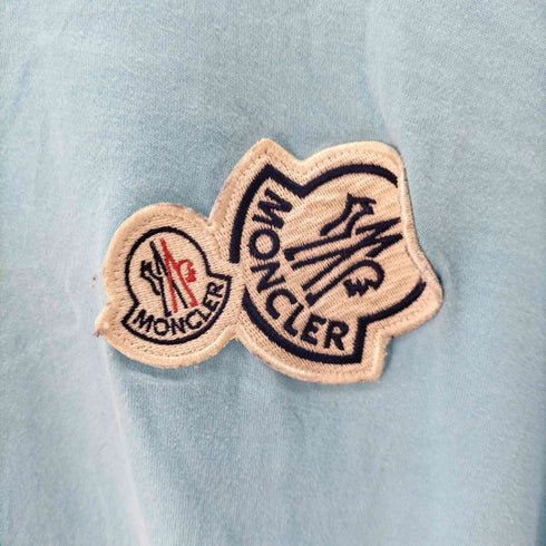 モンクレール MONCLER 22SS MAGLIA ダブルワッペン Tシャツ メンズ import:XL