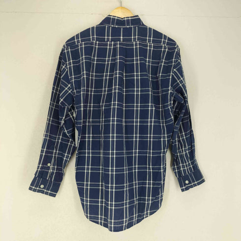 ポロバイラルフローレン Polo by RALPH LAUREN ポニー刺繍チェックボタンダウンシャツ メンズ JPN:L