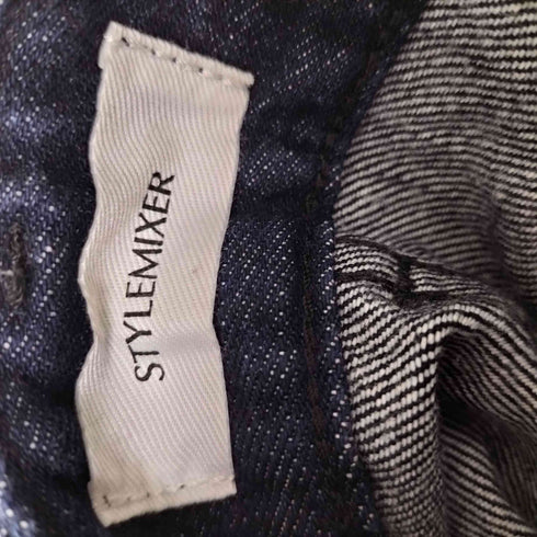 スタイルミキサー STYLEMIXER 21AW センタープレスデニム レディース JPN:M