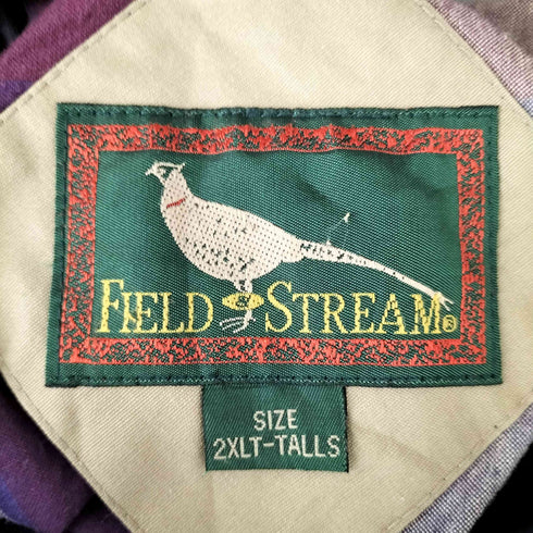 フイールドアンドストリーム FIELD&STREAM 裏地チェックジップマウンテンジャケット メンズ 2XLT