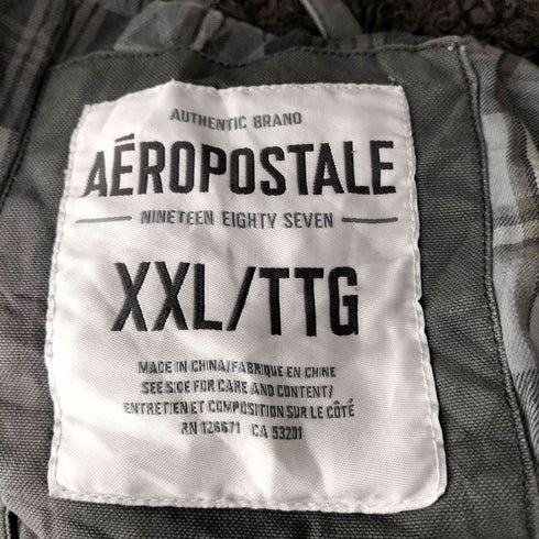 エアロポステール AEROPOSTALE TALONジップ マルチポケットジップジャケット メンズ JPN:XXL