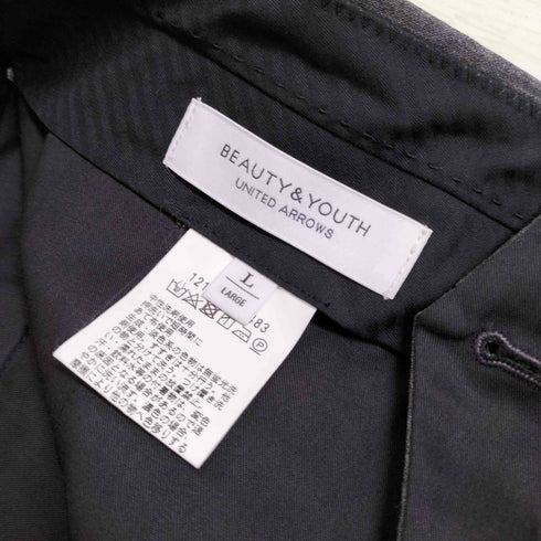 ビューティーアンドユースユナイテッドアローズ BEAUTY & YOUTH UNITED ARROWS BY ライトトロピカル 1P ワイド テーパード アンクルパンツ メンズ JPN:L