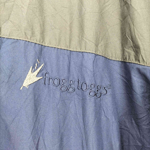 FROGG TOGGS ロゴ刺繍ポリジップフーディージャケット メンズ JPN:M