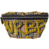 バーバリー BURBERRY 18AW VINTAGE CHECK GRAFFITI PRINT SONNY BUM BAG ペイント バーバリーチェック 2WAY ボディバッグ バムバッグ メンズ