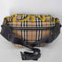 バーバリー BURBERRY 18AW VINTAGE CHECK GRAFFITI PRINT SONNY BUM BAG ペイント バーバリーチェック 2WAY ボディバッグ バムバッグ メンズ