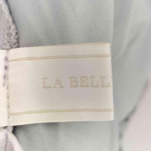 ラベルエチュード la belle Etude レース 切替 プリーツ ロング ワンピース レディース FREE