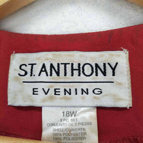 ST.ANTHONY ビジューデザイン4Bジャケット レディース 18W