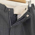 KIND WEAR サスペンダーボタン ストライプスラックス メンズ