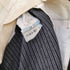 KIND WEAR サスペンダーボタン ストライプスラックス メンズ