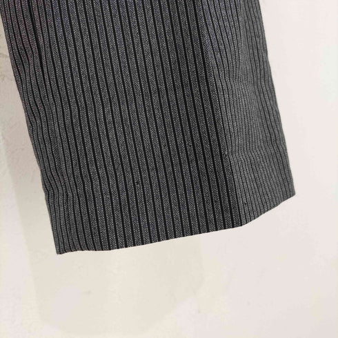 KIND WEAR サスペンダーボタン ストライプスラックス メンズ