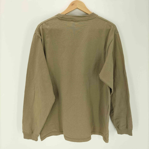 グッドウェア Goodwear USAコットン袖リブポケットロンT メンズ JPN:XL