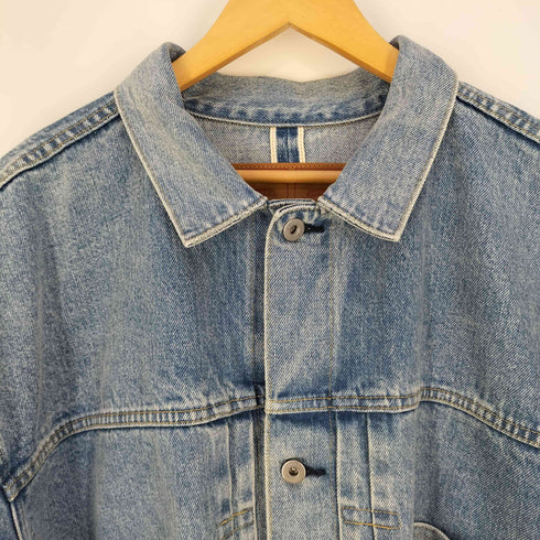 リーバイス Levis SUPER WIDE TRUCKER トラッカージャケット ライトインディゴ メンズ import:L