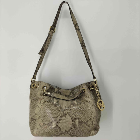マイケルコース Michael Kors パイソン柄 2WAY ショルダーバッグ ハンドバッグ レディース