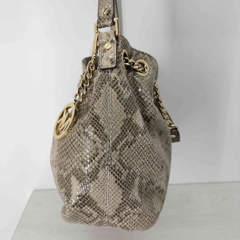 マイケルコース Michael Kors パイソン柄 2WAY ショルダーバッグ ハンドバッグ レディース