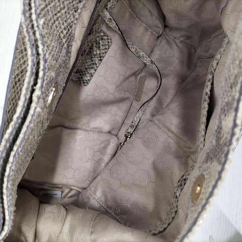 マイケルコース Michael Kors パイソン柄 2WAY ショルダーバッグ ハンドバッグ レディース