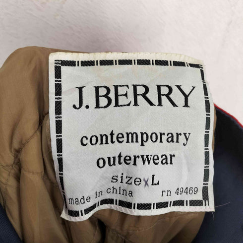 J.BERRY ショルダーパッチドローコードジップジャケット メンズ JPN:L