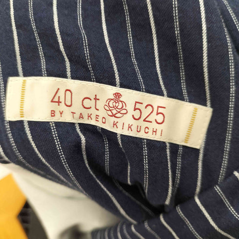 フォーティーカラッツアンドタケオキクチ 40ct & 525 BY TAKEO KIKUCHI ストライプ3Bテーラードジャケット メンズ JPN:3
