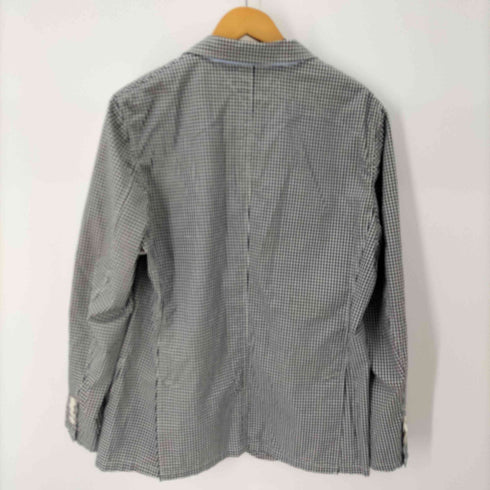 トミーヒルフィガー TOMMY HILFIGER ギンガムチェック2Bテーラードジャケット メンズ import:M
