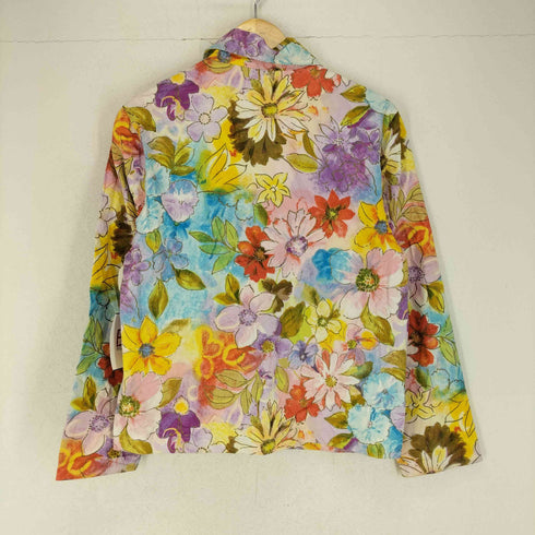 LIFE STYLE ペイズリーコットンビジューシャツ レディース JPN:M