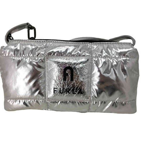 フルラ FURLA PIUMA SHOULDER BAG ピューマ ミニショルダーバック シルバー レディース
