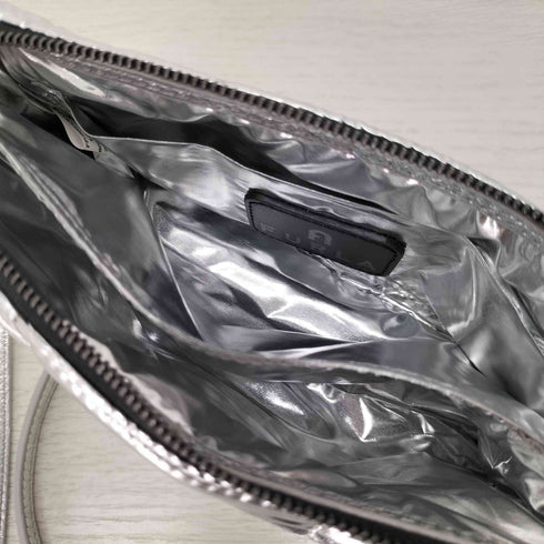 フルラ FURLA PIUMA SHOULDER BAG ピューマ ミニショルダーバック シルバー レディース