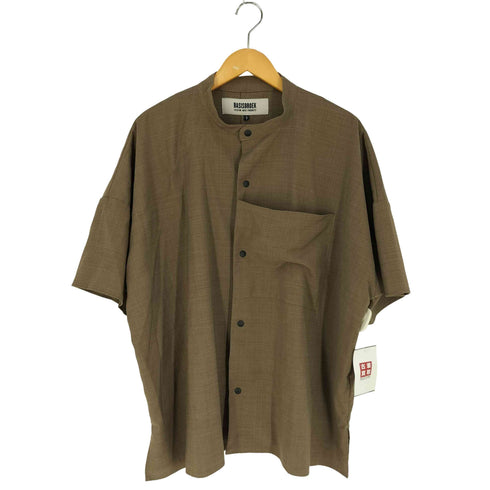 バージズブルック BASISBROEK バンドカラーシャツ メンズ JPN:3