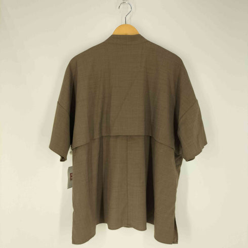 バージズブルック BASISBROEK バンドカラーシャツ メンズ JPN:3