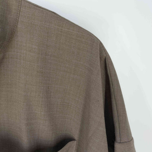 バージズブルック BASISBROEK バンドカラーシャツ メンズ JPN:3