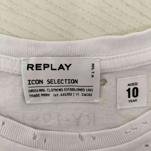 リプレイ REPLAY OPEN END HAND DRY JERSEY レディース JPN:S
