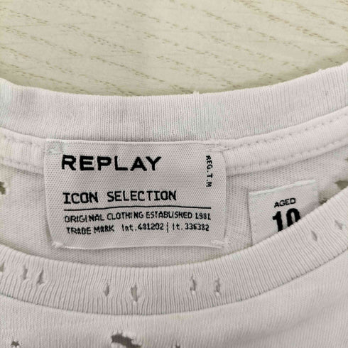 リプレイ REPLAY OPEN END HAND DRY JERSEY レディース JPN:S