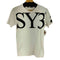 エスワイサーティトゥー SY32 by SWEET YEARS SANS SERIF BIG LOGO TEE メンズ JPN:M