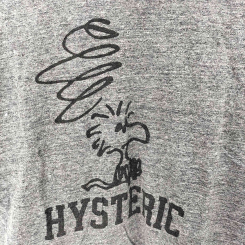 ヒステリックグラマー HYSTERIC GLAMOUR リンガ―Tシャツ トリムTシャツ Y2K メンズ JPN:S