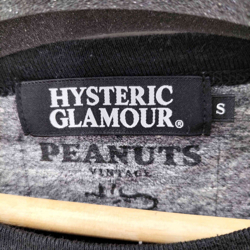 ヒステリックグラマー HYSTERIC GLAMOUR リンガ―Tシャツ トリムTシャツ Y2K メンズ JPN:S