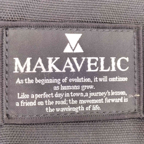 マキャベリック MAKAVELIC DOUBLE LINE BACKPACK 24L メンズ