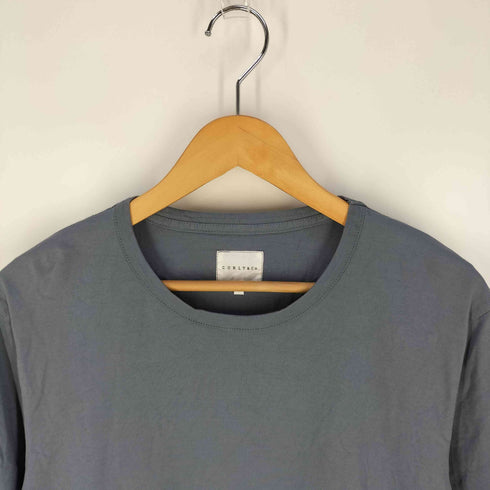 カーリー CURLY&Co ラウンドカット 無地Tシャツ メンズ JPN:2