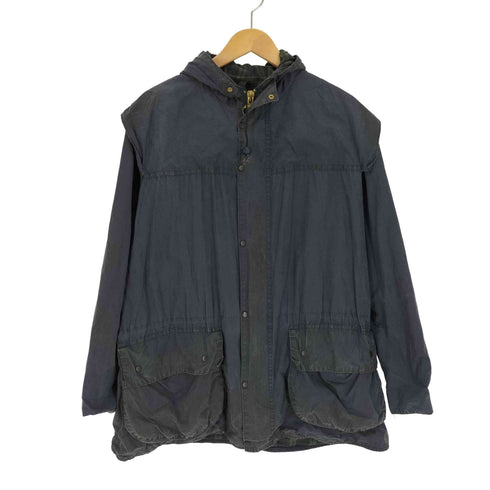 バブアー Barbour 90S 英国製 3ワラント DURHAM ダーハム 裏地チェック オイルドジャケット 95年製 メンズ C40