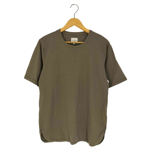 カーリー CURLY&Co ラウンドカット 無地Tシャツ メンズ JPN:2