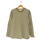 カーリー CURLY&Co ラウンドカット 無地ロングスリーブTシャツ メンズ JPN:2