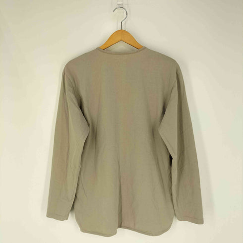 カーリー CURLY&Co ラウンドカット 無地ロングスリーブTシャツ メンズ JPN:2