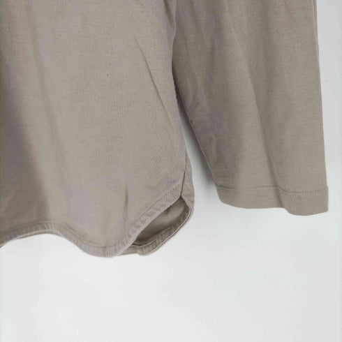 カーリー CURLY&Co ラウンドカット 無地ロングスリーブTシャツ メンズ JPN:2