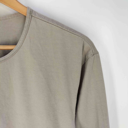 カーリー CURLY&Co ラウンドカット 無地ロングスリーブTシャツ メンズ JPN:2