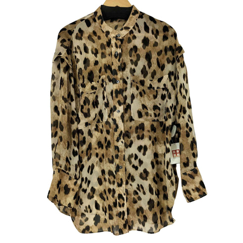 シティショップ CITYSHOP レオパードシアーシャツ レディース FREE