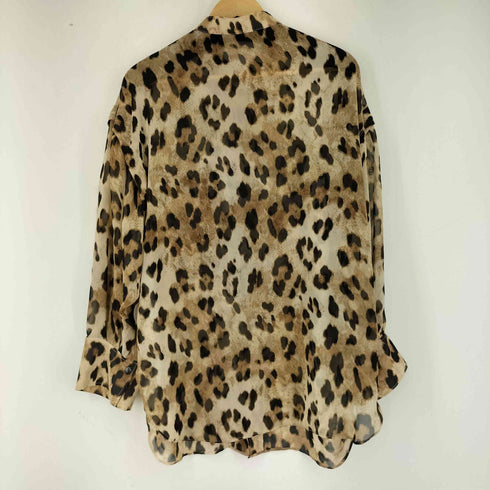 シティショップ CITYSHOP レオパードシアーシャツ レディース FREE