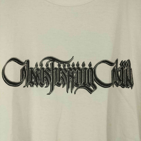 カオスフィッシングクラブ chaos fishing club ロゴプリント半袖Tシャツ メンズ JPN:XL