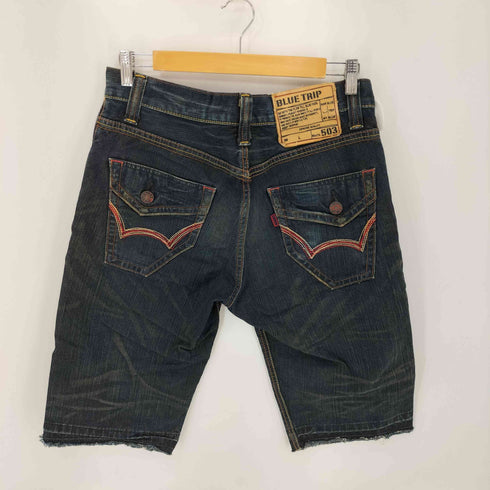 エドウィン EDWIN 503 ダメージ加工 ハーフデニムパンツ メンズ 30