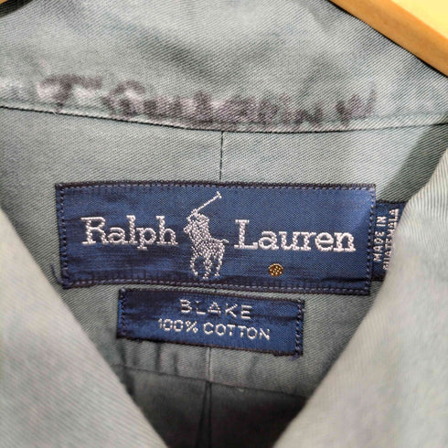ラルフローレン RALPH LAUREN BLAKE ポニー刺繍 オーバーサイズ BD L/Sシャツ メンズ L