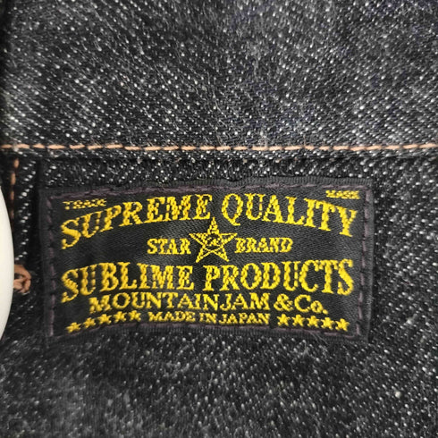 MOUNTAINJAM&Co ジップアップ ストレートデニムパンツ メンズ