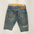 シュガーケーン SUGAR CANE ダメージ加工 デニムショーツ メンズ W32 L34