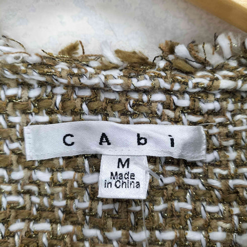 CAbi ツイード ノーカラージャケット レディース JPN:M
