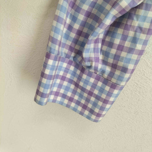 バナナリパブリック BANANA REPUBLIC ブロックチェック レギュラーカラーL/S シャツ メンズ JPN:XL